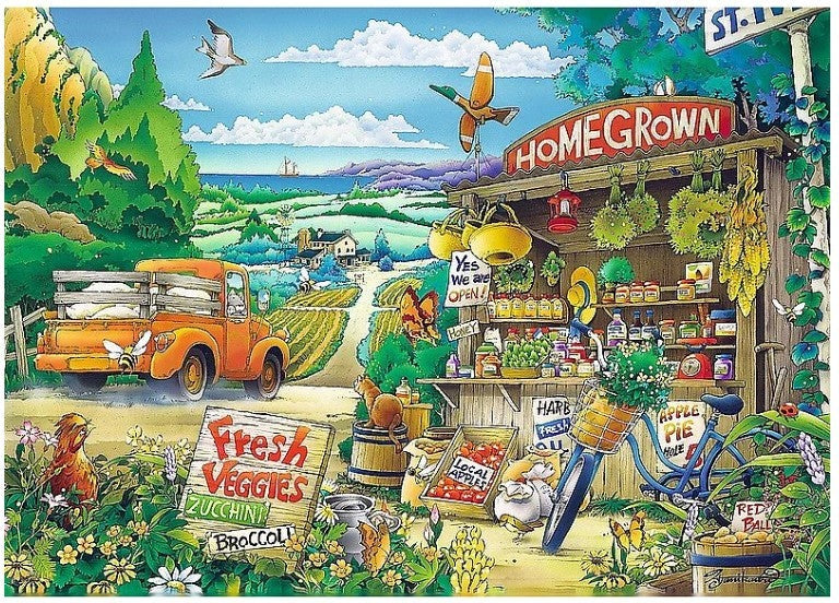 Artwork: Morning in the Countryside – 500 Piece Jigsaw Puzzle (Trefl)