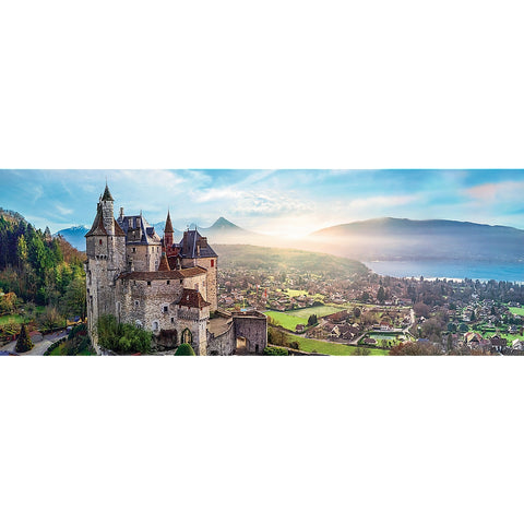 Panorama - Schloss von Menthon, Frankreich – 1000 Piece Jigsaw Puzzle (Trefl)