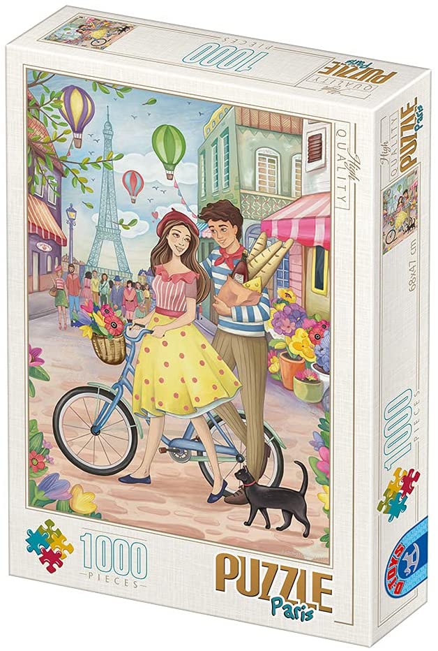 Paris – 1000 Piece Jigsaw Puzzle (DToys)