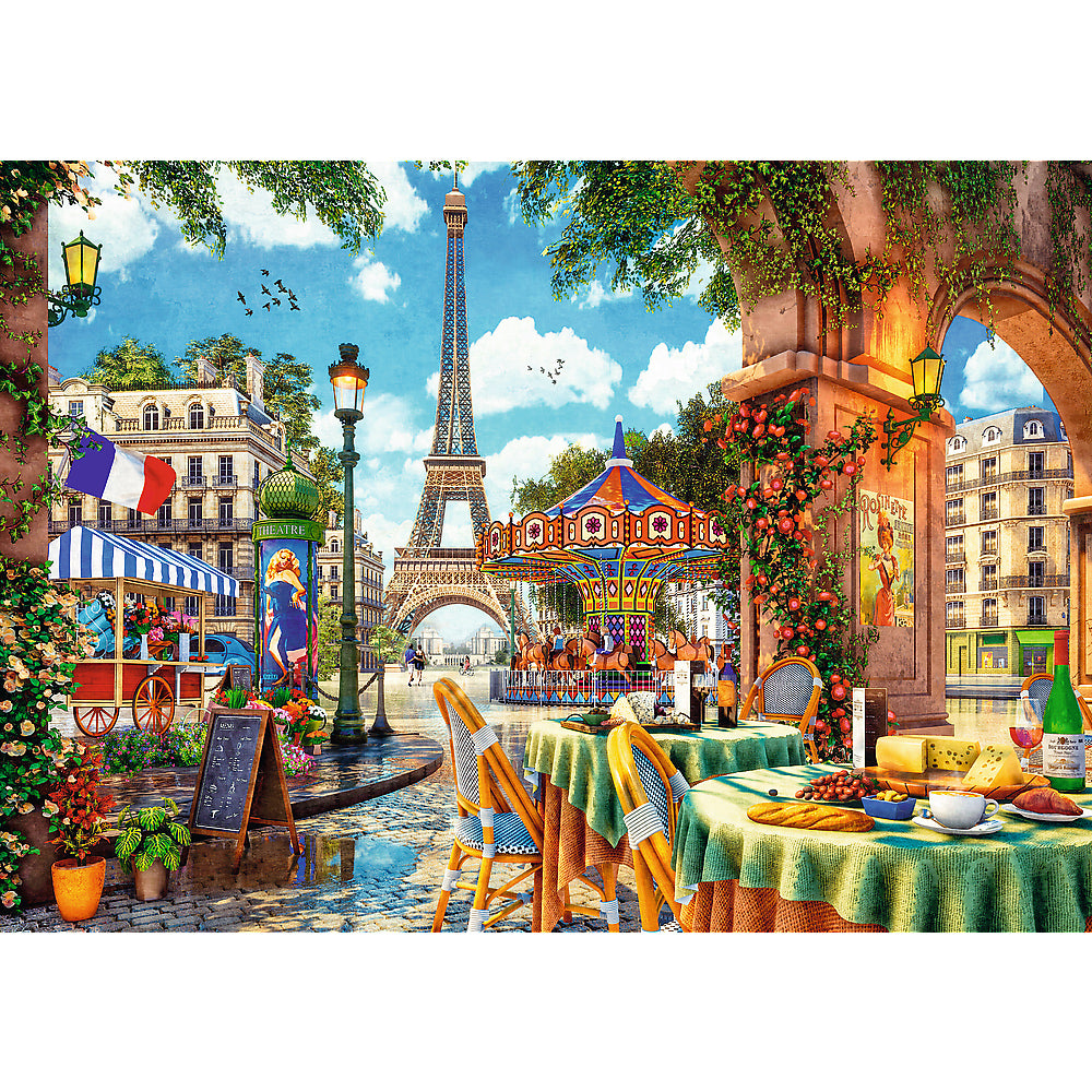 Parisian Morning – 1000 Piece Jigsaw Puzzle (Trefl)