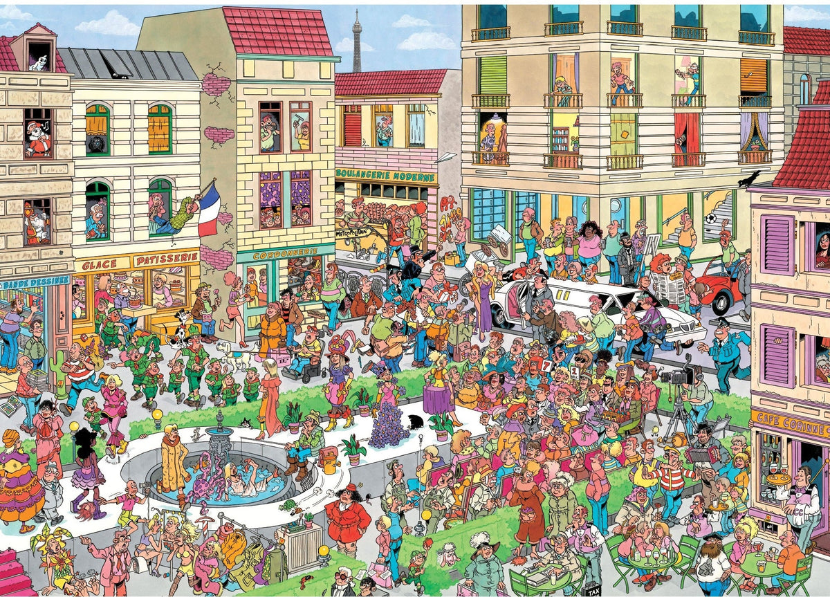 Pre-order: Passion for Fashion by Jan van Haasteren - 1000 Piece Jigsaw Puzzle (Jan van Haasteren)