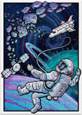 Artwork: Space 3D – 500 Piece Jigsaw Puzzle (Cloudberries)