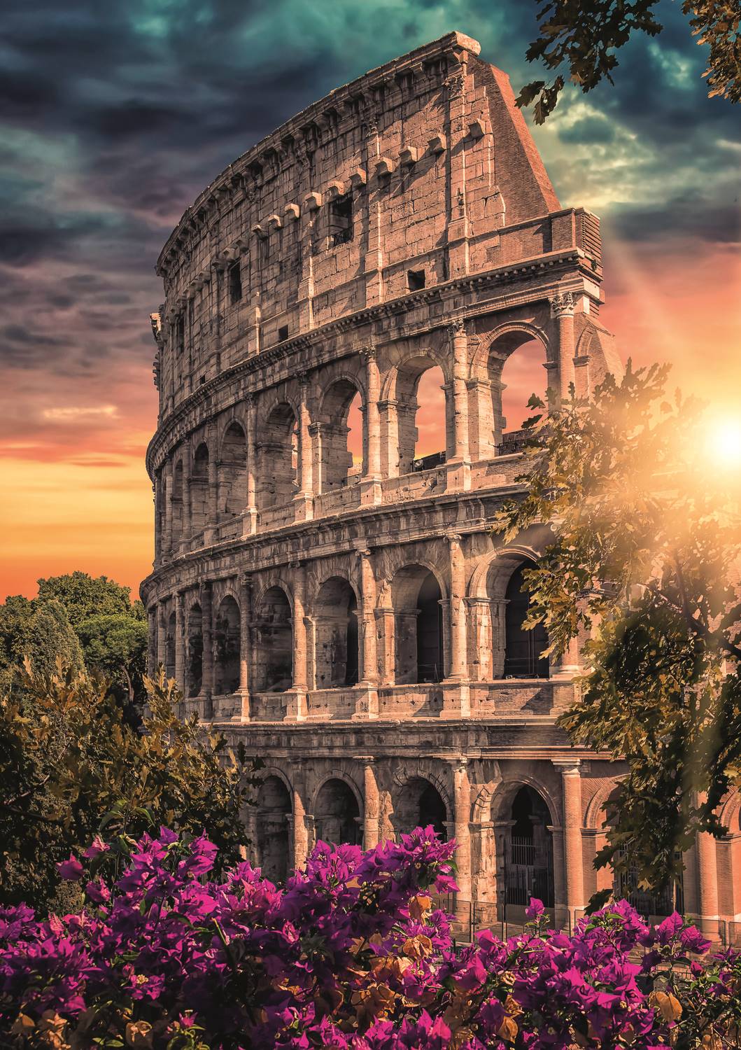 Photo Odyssey: Colosseum, Rome Amphitheatre – 1000 Piece Jigsaw Puzzle (Trefl)