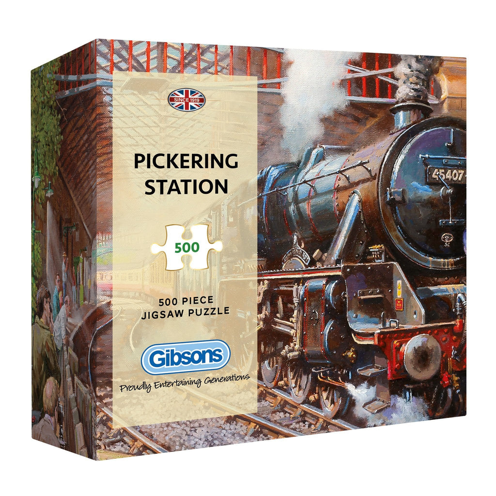 Pickering Station – 500 Piece Jigsaw Puzzle (Gibsons)