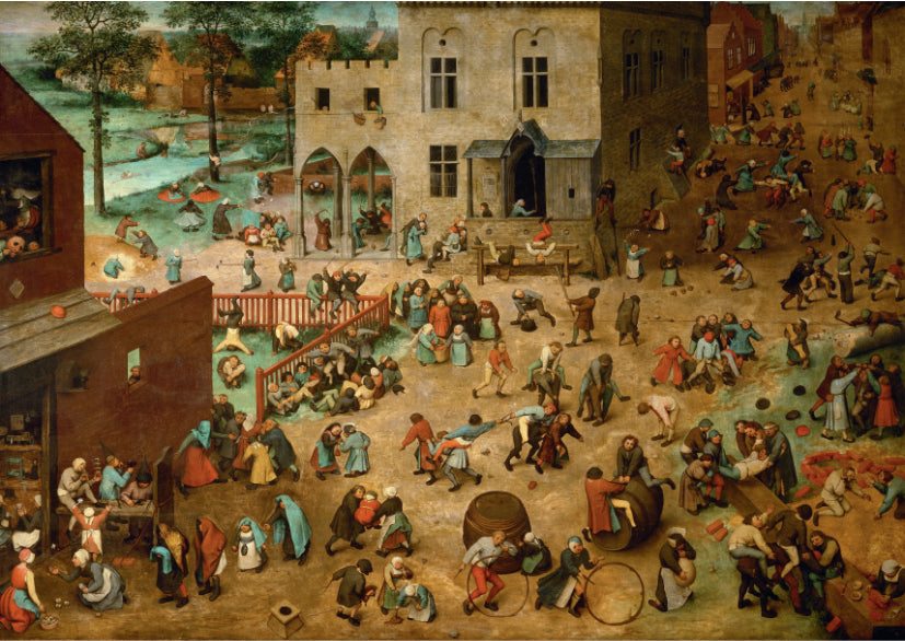 Children's Games by Pieter Brueghel – 1000 Piece Jigsaw Puzzle (Dtoys)