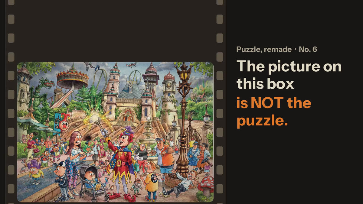 Short film: Wasgij? Mystery "Efteling - World of Wonders!" - 1000 Piece Jigsaw Puzzle (Wasgij)