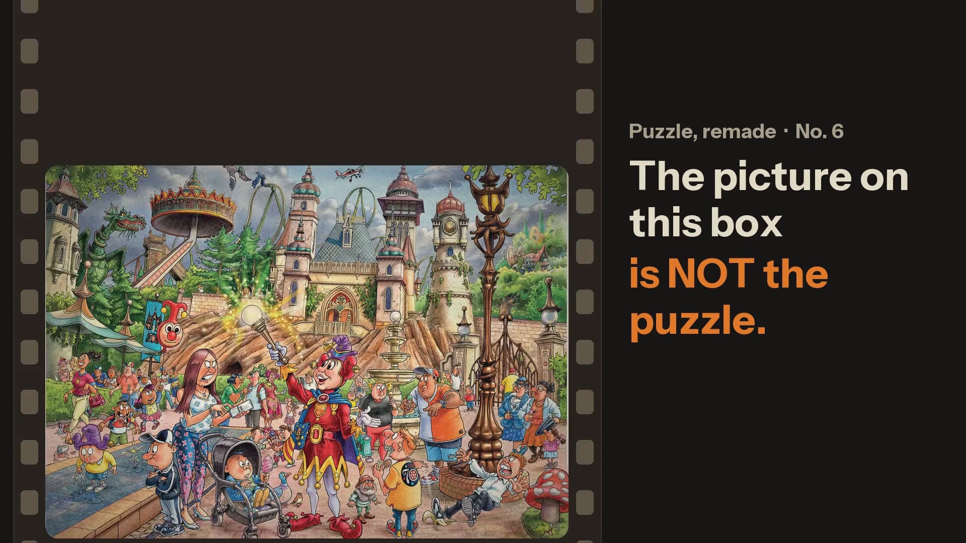 Short film: Wasgij? Mystery "Efteling - World of Wonders!" - 1000 Piece Jigsaw Puzzle (Wasgij)