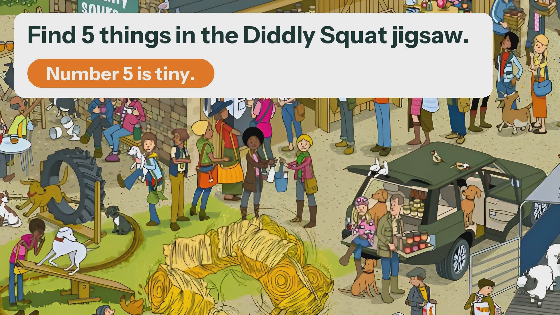Short film: Diddly Squat Farm Shop by Andy Tudor - 1000 Piece Jigsaw Puzzle (Ravensburger)