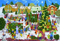 Christmas Tree Festival – 1000 Piece Jigsaw Puzzle (Alipson)