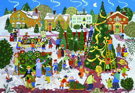 Alipson - Christmas Tree Festival - 1000 Piece Jigsaw Puzzle