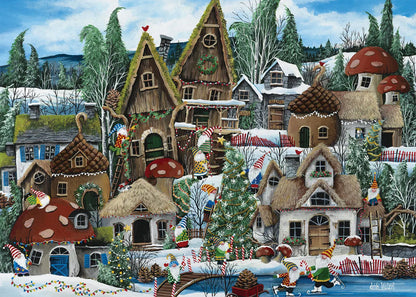 Alipson - Gnome for the Holidays - 1000 Piece Jigsaw Puzzle