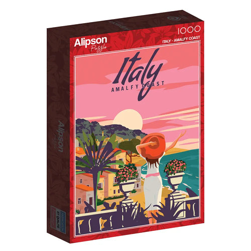 Amalfy Coast – 1000 Piece Jigsaw Puzzle (Alipson) - Completed Puzzle