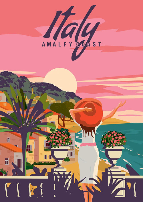 Amalfy Coast – 1000 Piece Jigsaw Puzzle (Alipson)