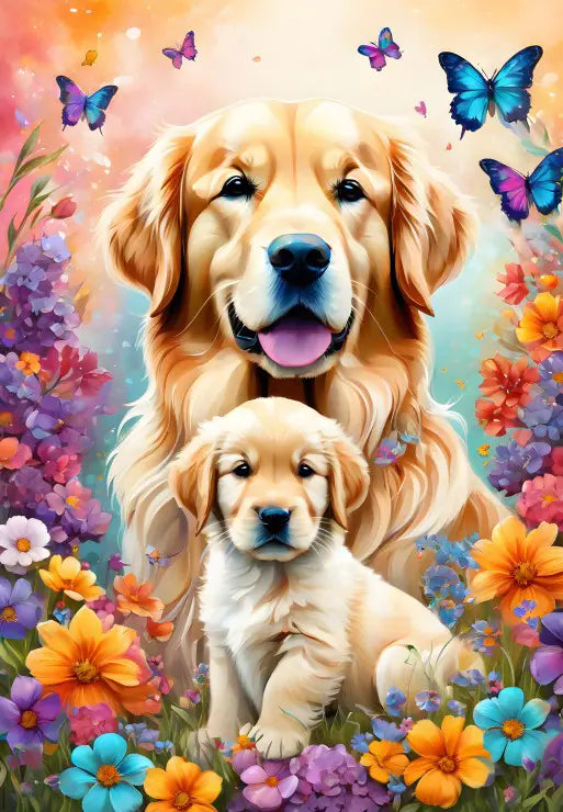 Alipson - Dogs - Maternal Love Collection - 1000 Piece Jigsaw Puzzle