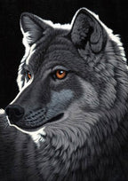 Artwork: Nocturnal Wolf by William 'Schim' Schimmel - 1000 Piece Jigsaw Puzzle (Grafika)