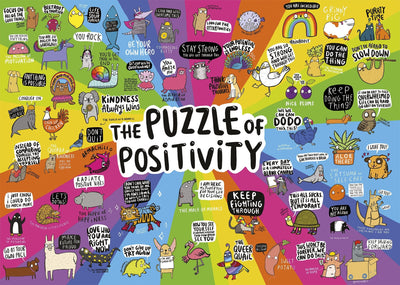 Puzzle of Positivity – 1000 Piece Jigsaw Puzzle (Gibsons)