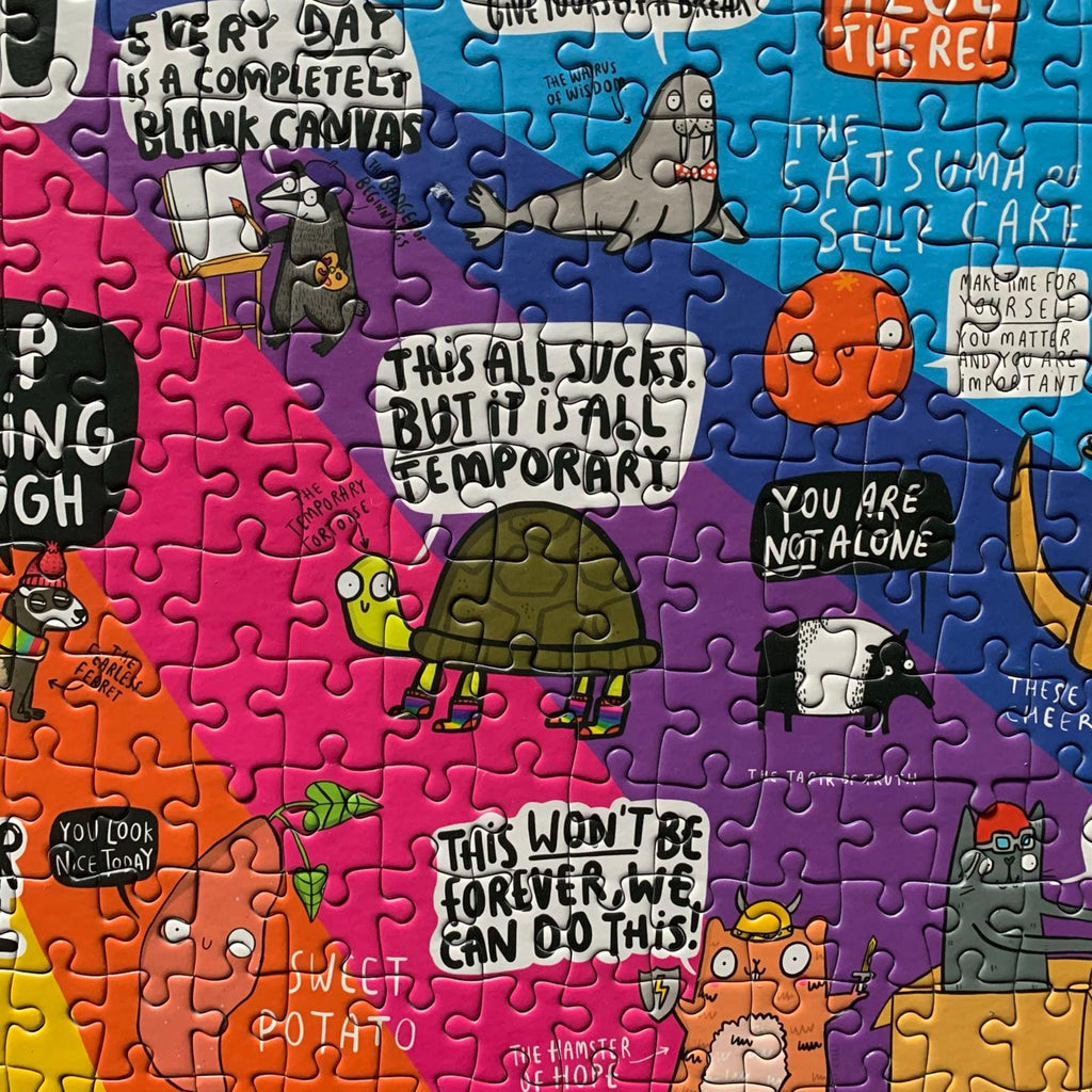 Puzzle of Positivity – 1000 Piece Jigsaw Puzzle (Gibsons)