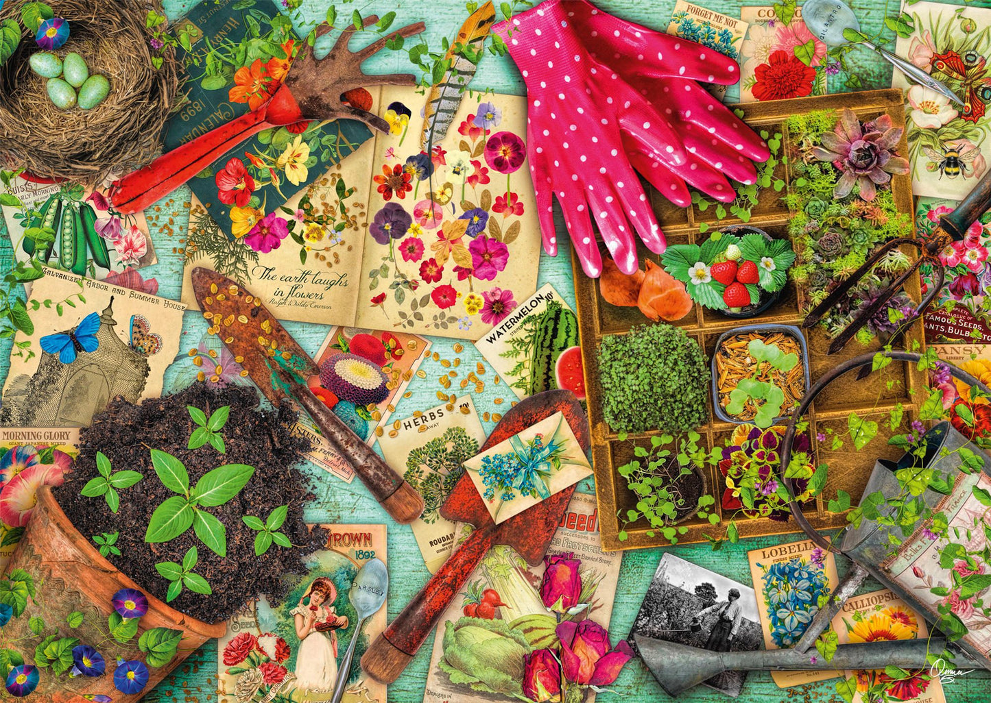 Schmidt - Aimee Stewart: Everything for the Garden - 1000 Piece Jigsaw Puzzle
