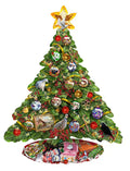 The Twelve Days of Christmas x Two by Lori Schory - 1000 Piece Shaped Jigsaw Puzzle (Sunsout)