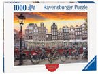 Amsterdam Bicycle Parking – 1000 Piece Jigsaw Puzzle (Ravensburger)