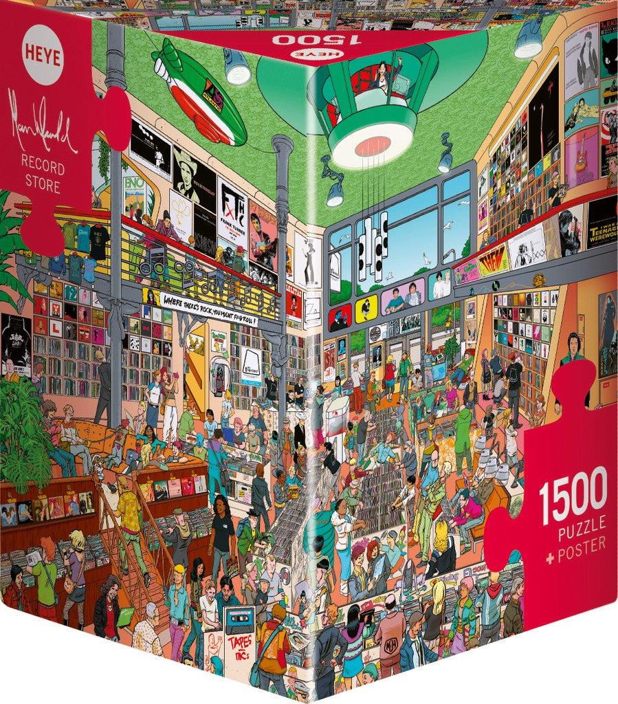 Record Stor - 1500 Piece Jigsaw Puzzle (Heye)