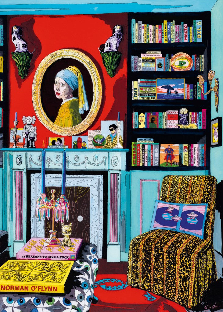 Room with Vermeer by Norman O’Flynn – 1000 Piece Jigsaw Puzzle (Heye Home Collection)