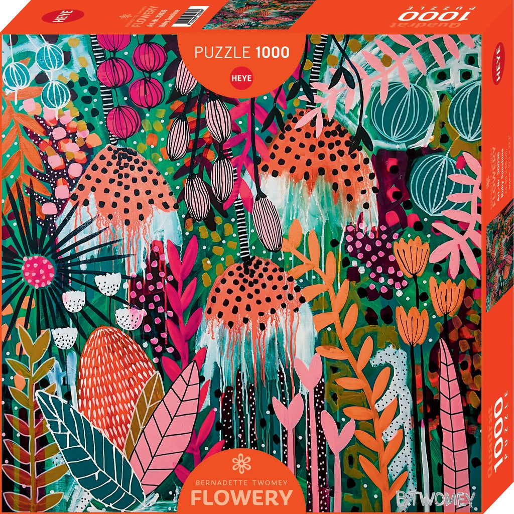 Ruby Sunshine by Bernadette Twomey – 1000 Piece Jigsaw Puzzle (Heye)