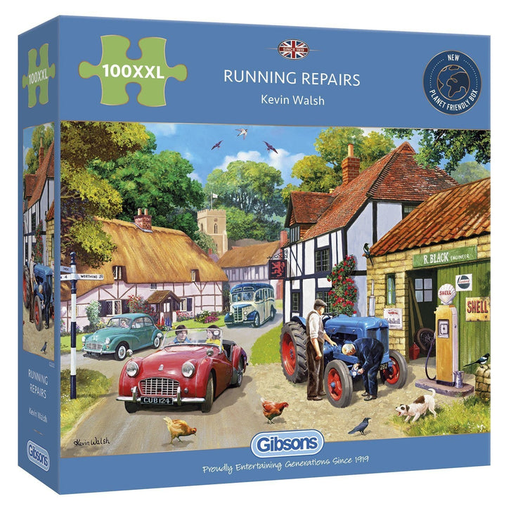 Running Repairs – 100 Piece Jigsaw Puzzle (Gibsons)
