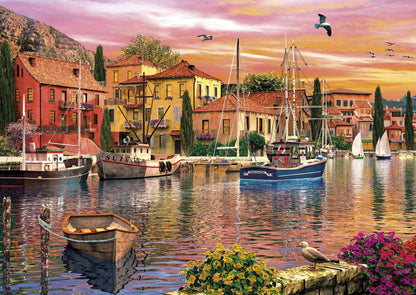 Gibsons - Sails at Sunset - 2 X 500 Piece Jigsaw Puzzle