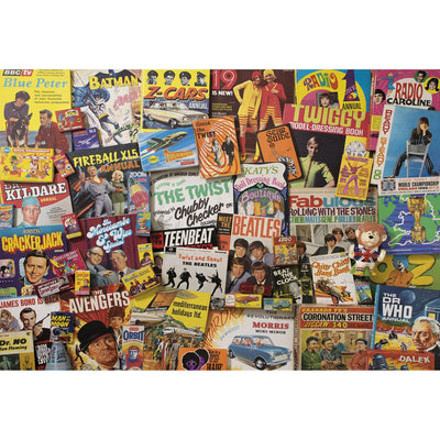 Spirit of the 60s – 1000 Piece Jigsaw Puzzle (Gibsons)