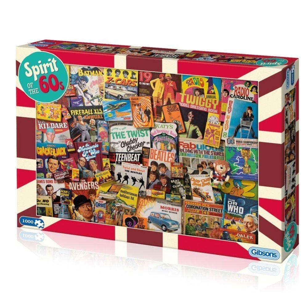 Spirit of the 60s – 1000 Piece Jigsaw Puzzle (Gibsons)