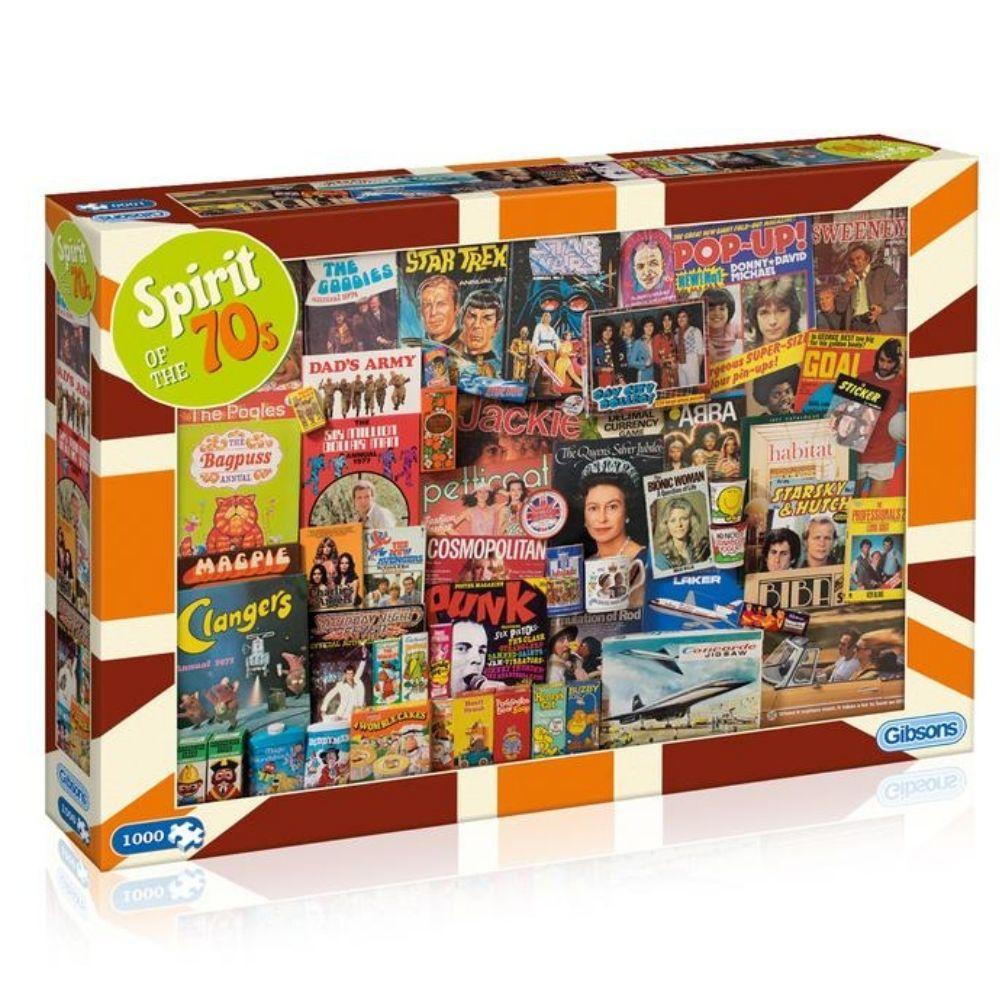 Spirit of the 70s – 1000 Piece Jigsaw Puzzle (Gibsons)