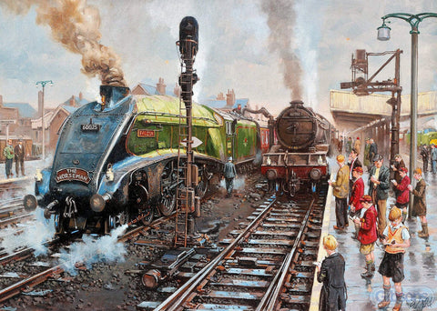 Spotters at Doncaster – 100 Piece Jigsaw Puzzle (Gibsons)