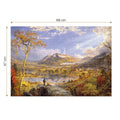 Starrucca Viaduct Pennsylvania by Francis Cropsey – 1000 Piece Jigsaw Puzzle (Deico)