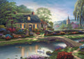 Stoney Creek Cottage by Thomas Kinkade – 1000 Piece Jigsaw Puzzle (Schmidt)