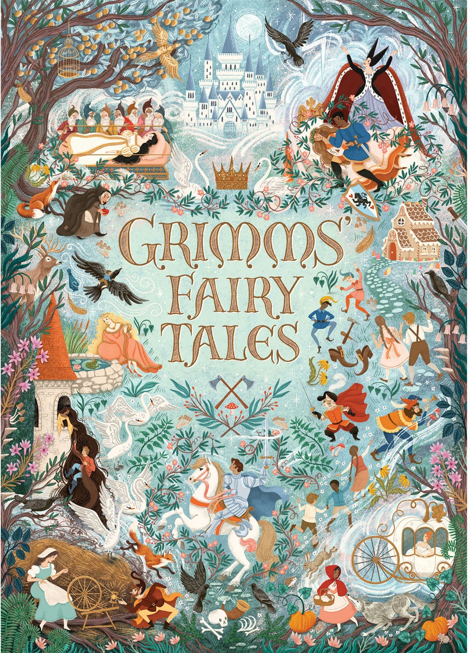 Artwork: Stories Unbound: Grimm's Fairytales - 1000 Piece Jigsaw Puzzle (Gibsons)