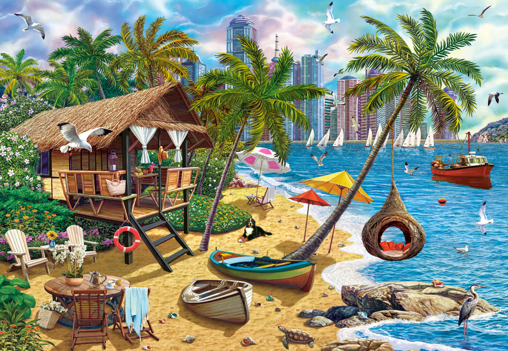 Summer in the City - 1000 Piece Jigsaw Puzzle (Castorland)