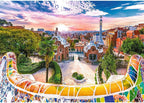 Sunset over Barcelona, Spain – 1000 Piece Jigsaw Puzzle (Trefl)