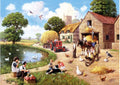Artwork: Harvest Time by Kevin Walsh – 1000 Piece Jigsaw Puzzle (Kidicraft)