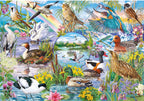 Artwork, puzzle 2 of 4: RSPB: Wings in the Wild - 4 x 500 Piece Jigsaw Puzzles (Gibsons)