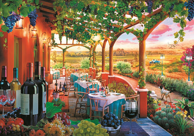 Tea Time: Italian Vineyard - 1000 Piece Jigsaw Puzzle (Trefl)
