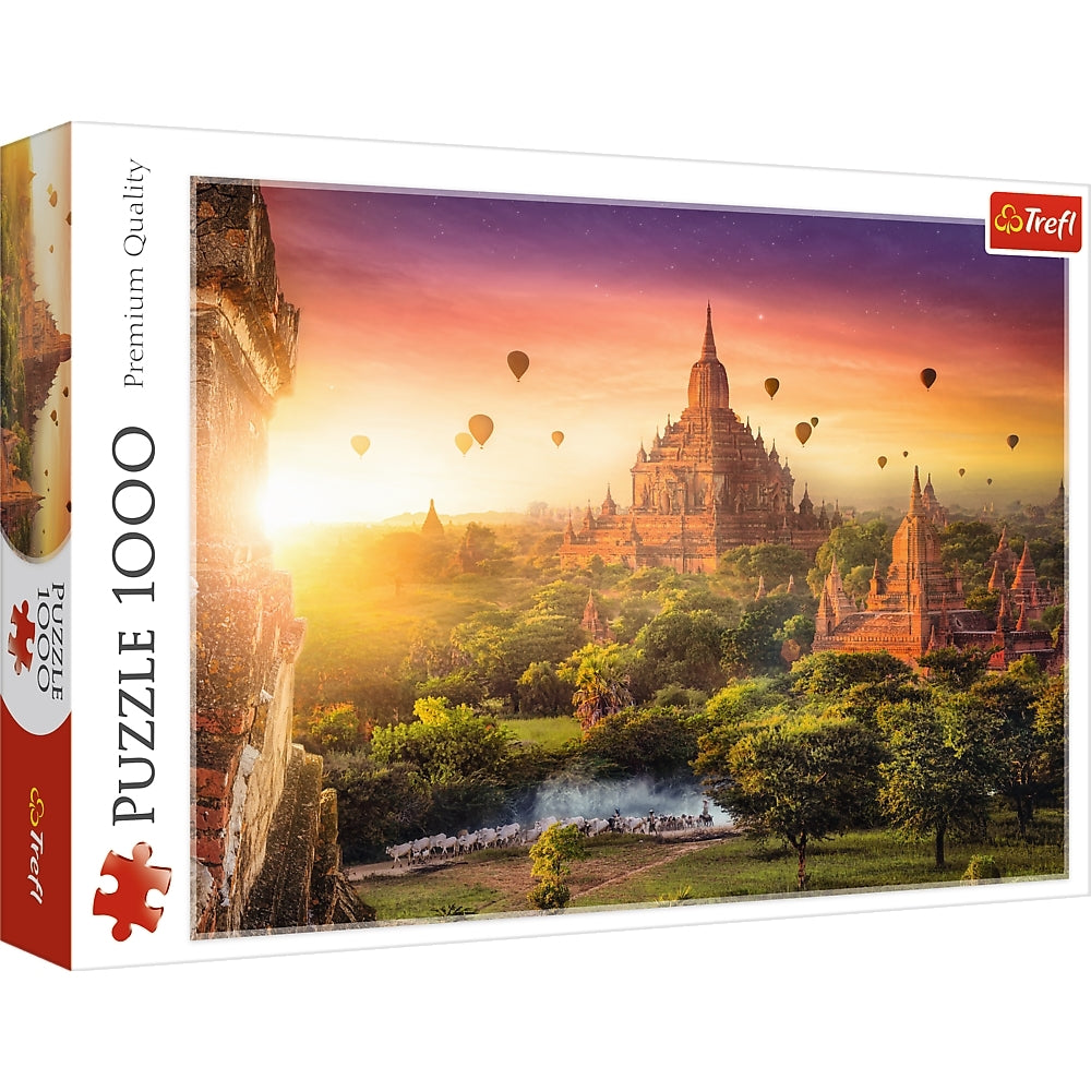 Temples in Bagan - Burma – 1000 Piece Jigsaw Puzzle (Trefl)