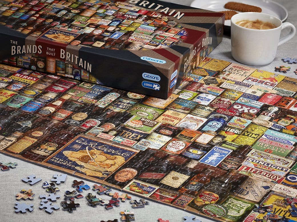 Gibsons - The Brands that Built Britain - 1000 Piece Jigsaw Puzzle