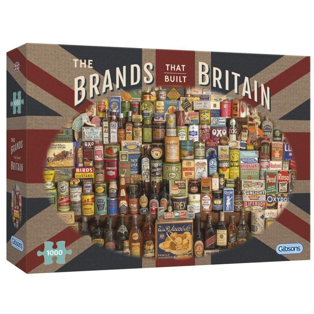 Gibsons - The Brands that Built Britain - 1000 Piece Jigsaw Puzzle
