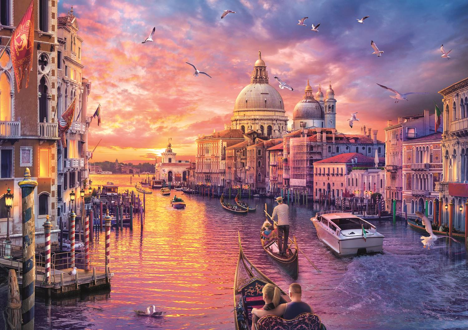 The charms of Venice – 1000 Piece Jigsaw Puzzle (Trefl)