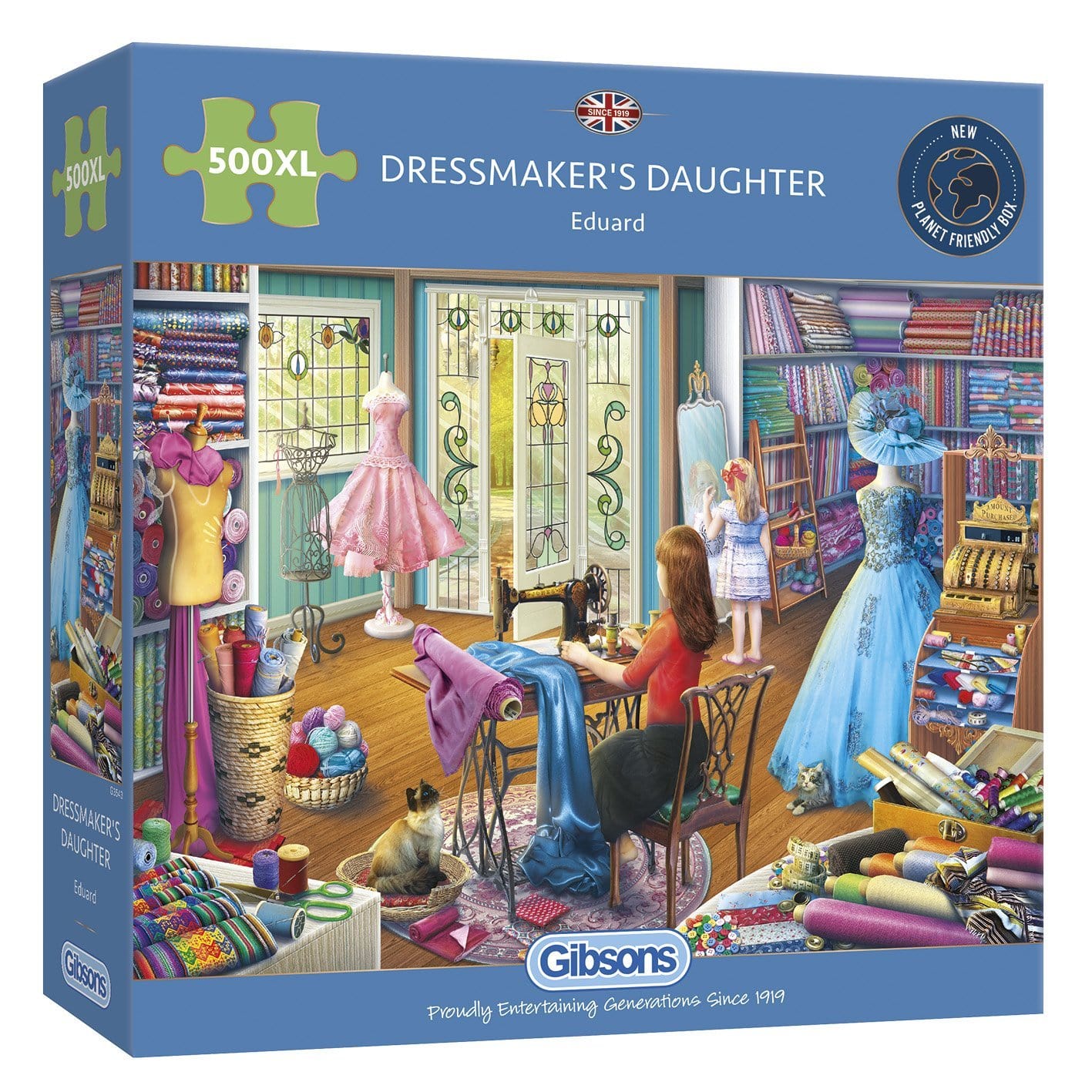 Gibsons - The Dressmaker's Daughter - 500 XL Piece Jigsaw Puzzle