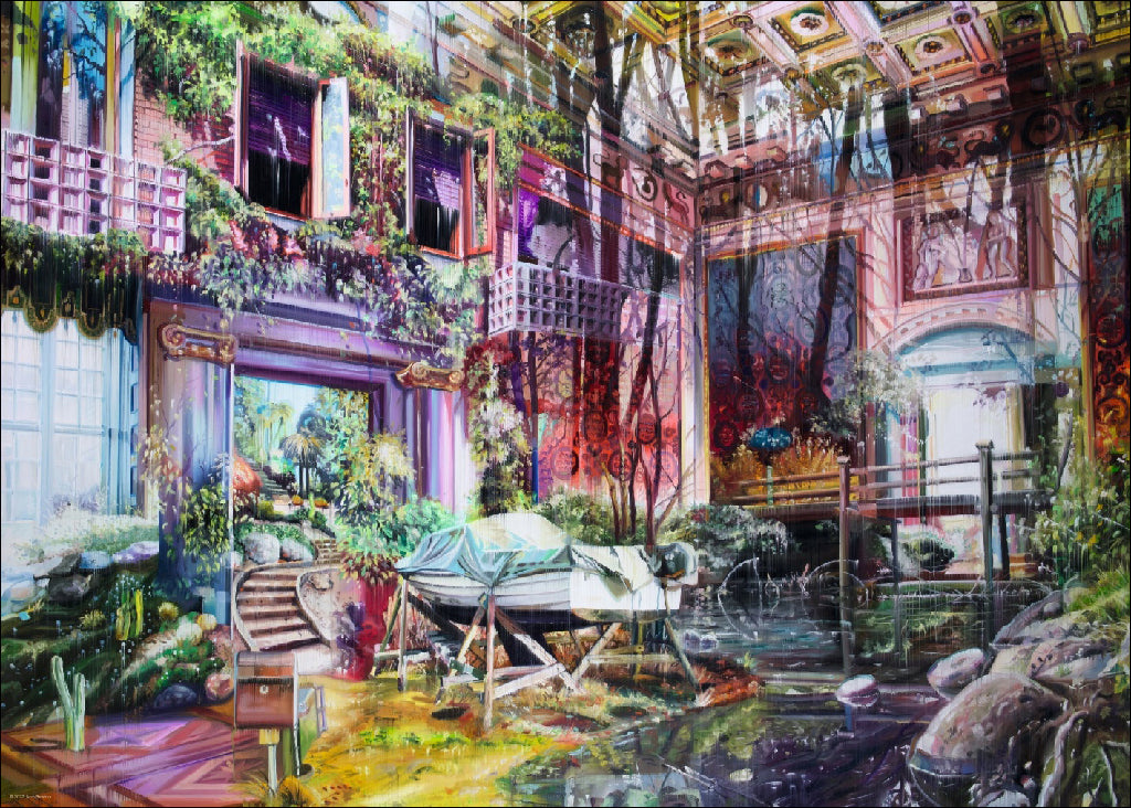 The Escape by Jacob Brostrup – 1000 Piece Jigsaw Puzzle (Heye Inside/Outside Collection)