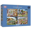 The Farmer's Round – 4 x 500 Piece Jigsaw Puzzles (Gibsons)
