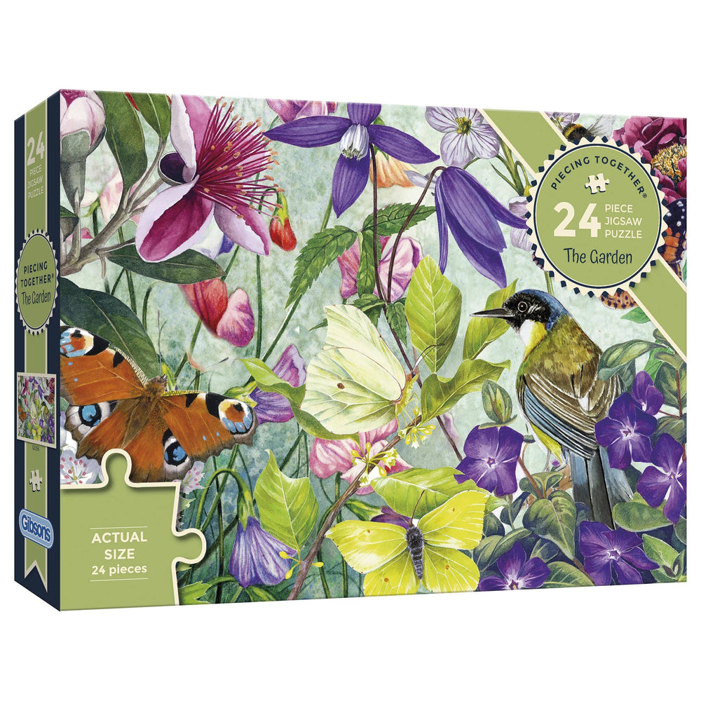 The Garden – 24 XL Piece Jigsaw Puzzle (Gibsons)