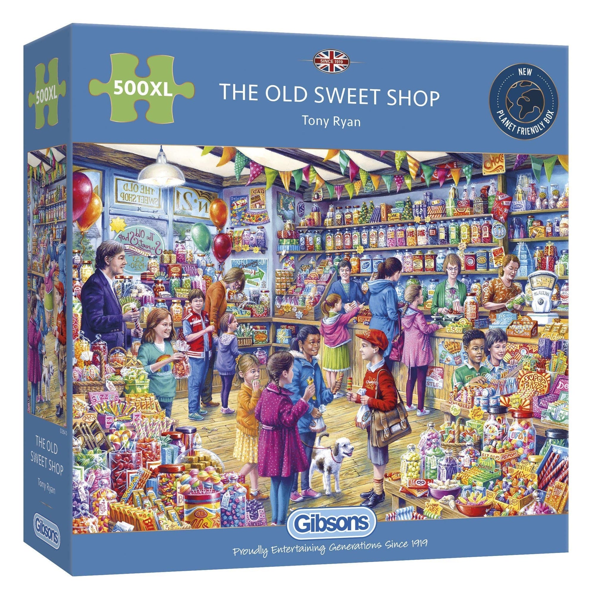 The Old Sweet Shop – 500XL Piece Jigsaw Puzzle (Gibsons)